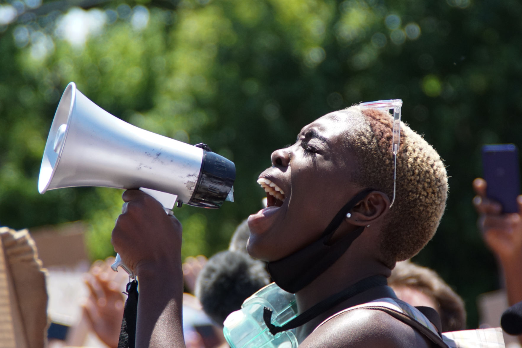 Protester